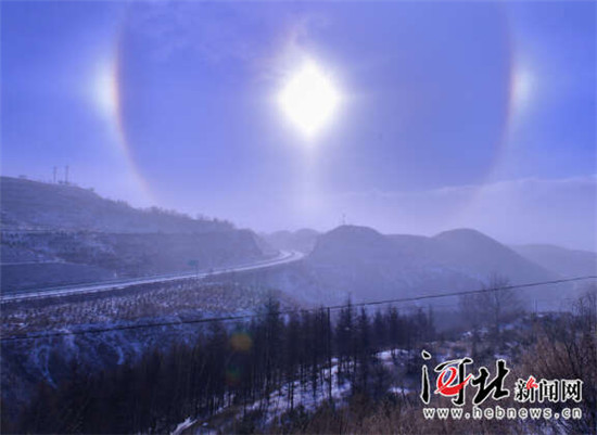 唐山现“七彩太阳耳” 这些空中奇观难得一见！