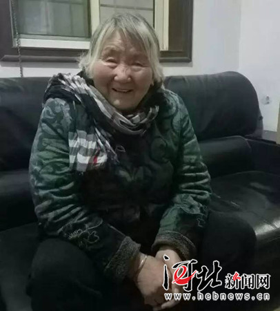 邢台七旬老妪走失 民警“朋友圈”帮其寻到家人
